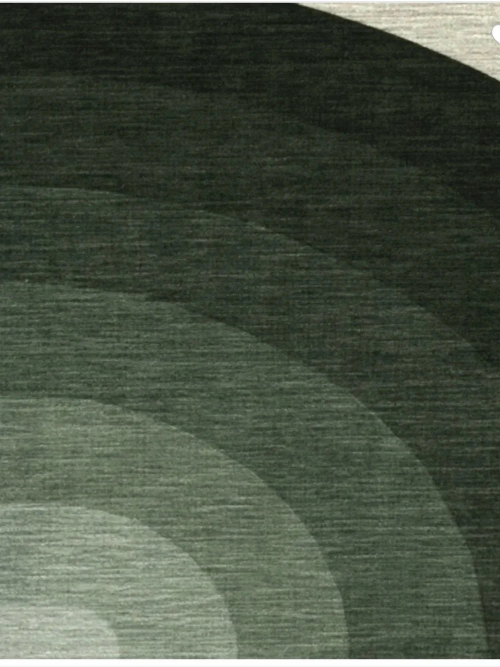 Ruggable Round Sage Green and Cream 8 ft round rug